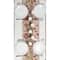Wizardi 13.75" x 67" Christmas Table Runner with Holiday Icons